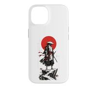 Samurai in the Ink Wash Winds Japanese Warrior Art Case for iPhone 14