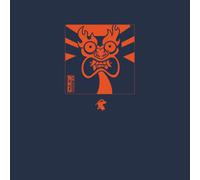 Samurai Jack Aku Kanji Women's T-Shirt - Navy - S