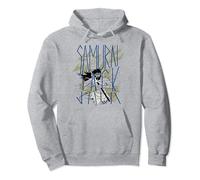 Samurai Jack Disheveled Jack Name Slice Pullover Hoodie