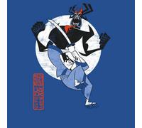Samurai Jack Eternal Battle Men's T-Shirt - Royal Blue - L