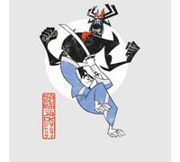 Samurai Jack Eternal Battle Women's T-Shirt - Grey - 5XL
