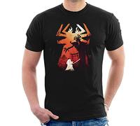 Samurai Jack Katana Fight Men's T-Shirt Black