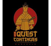 Samurai Jack My Quest Continues Men's T-Shirt - Black - L
