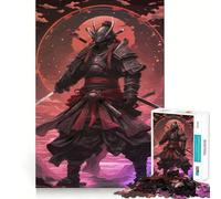 Samurai Japan Armor Jigsaw Puzzle 1000 Piece for Adults Intellect Toy Soothing Fun Precise Cut (38x52cm)