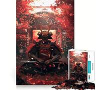 Samurai Japan Geisha Ninja Teenagers 1000 Piece Jigsaw Puzzle Logic Boost Toy Indoor Fun Premium Edge Memorable Gift (38x52cm)