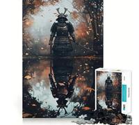 Samurai Japan Jigsaw Puzzle 1000 Piece for Adults Intellect Toy Soothing Fun Precise Cut (50x75cm)