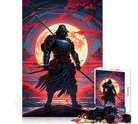 Samurai Japan Landscape 1000 Pieces Jigsaw Puzzles for Adults Improve Memory Peaceful Fun Sharp Edge (50x75cm)