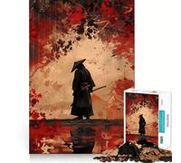 Samurai Japan Landscape Jigsaw Puzzles for Adults 1000 Piece Strengthen Recall Casual Fun Quality Edge Stylish Gift (50x75cm)