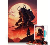 Samurai Japanese 1000 Pieces Jigsaw Puzzles for Teenagers Mental Toy Stress Relief Premium Cut (50x75cm)