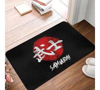 Samurai Japanese Bushido Code Anti-slip Doormat Floor Mat Absorbent Mat Carpet Rug for Kitchen Entrance Home Bedroom Footpad Mat