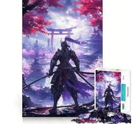 Samurai Japanese Culture 1000 Piece Jigsaw Puzzle for Teenagers Intellect Toy Mental Relax Quality Cut (38x52cm)