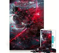 Samurai Japanese Fantasy 1000 Piece Jigsaw Puzzle for Teenagers Strong Logic Toy Serene Time Clear Edge Creative Gift (38x26cm)