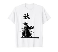 Samurai Japanese Graphic Bushido Samurai Art T-Shirt