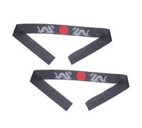Samurai Japanese Headband Pair Black Polyester Breathable | Traditional Japanese Style, Keeps Sweat, Hair Stays Back for Karate Class and Kitchen Use