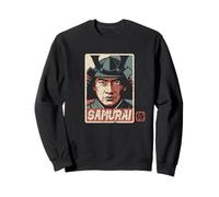 Samurai Japanese Kanji Anime Retro Japan Bushido Souvenir Sweatshirt