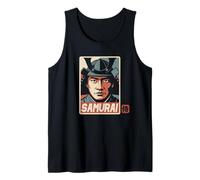 Samurai Japanese Kanji Anime Retro Japan Bushido Souvenir Tank Top
