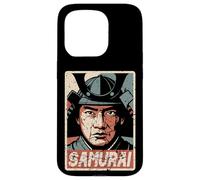 Samurai Japanese Ukiyo-e Anime Retro Japan Bushido Souvenir Case for iPhone 15 Pro