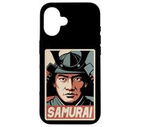 Samurai Japanese Ukiyo-e Anime Retro Japan Bushido Souvenir Case for iPhone 16