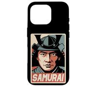 Samurai Japanese Ukiyo-e Anime Retro Japan Bushido Souvenir Case for iPhone 16 Pro