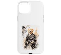 Samurai Labrador Retriever Dog Warrior. Japan Design Case for iPhone 15 Plus