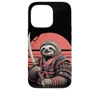 Samurai Lazy Sloth Katana Sword Sloths Case for iPhone 13 Pro