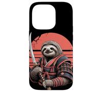 Samurai Lazy Sloth Katana Sword Sloths Case for iPhone 14 Pro