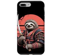 Samurai Lazy Sloth Katana Sword Sloths Case for iPhone 7 Plus/8 Plus