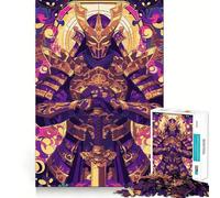 Samurai Magic Card 1000 Piece Jigsaws for Teenagers Puzzle Improve Recall Casual Relax Exact Edge Stylish Gift (50x75cm)