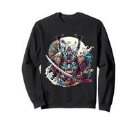 Samurai Masks Fearless Warrior Spirit Sweatshirt