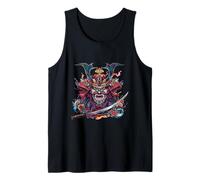 Samurai Masks Fearless Warrior Spirit Tank Top
