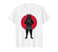 Samurai MC Word Warrior Japanese Woodblock Art T-Shirt
