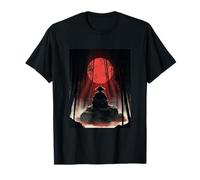 Samurai Meditation Zen Forest Warrior Spiritual Path T-Shirt