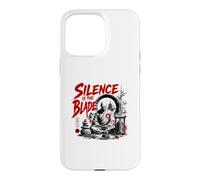 Samurai Monk Silence Is The Blade Zen Warrior Case for iPhone 15 Pro Max