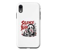Samurai Monk Silence Is The Blade Zen Warrior Case for iPhone XR