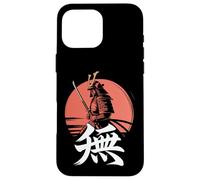 Samurai Mu - Brush Stroke Japanese Warrior Art Case for iPhone 16 Pro Max