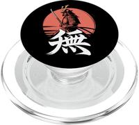 Samurai Mu - Brush Stroke Japanese Warrior Art PopSockets PopGrip for MagSafe