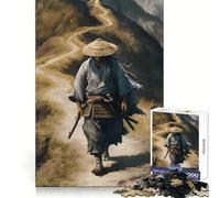 Samurai on Mountain Path 1000 Piece Jigsaw Puzzle for Teenagers Strengthen Recall Peaceful Fun Quality Edge (50x75cm)