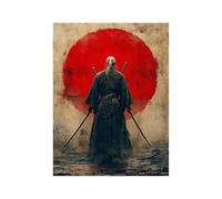 Samurai Paint by Numbers for Adults, Samurai Sword Acrylic Paint by Numbers Kits, DIY Hobbies for Adults Women Art Supplies 38 x 28 Inch Canvas for Painting Wall Art for Room Decor Gifts GYYH-1207