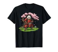 Samurai Panda Japanese Warrior Aesthetic Art Ukiyo-E T-Shirt