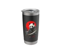Samurai Panda Stainless Steel Insulated Tumbler