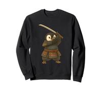 Samurai Penguin with Katana Sword Fight Art Sweatshirt