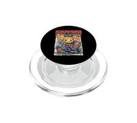 Samurai Pineapple Warrior Old Ukiyo Artwork Sensei Samurai PopSockets PopGrip for MagSafe