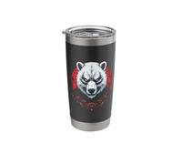 Samurai Polar Bear Stainless Steel Insulated Tumbler