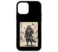 Samurai Raccoon Japanese Warrior Anime Case for iPhone 12 mini