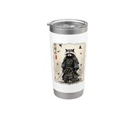 Samurai Raccoon, Japanese Warrior & Art | Vintage Anime Stainless Steel Insulated Tumbler