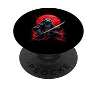 Samurai Raccoon PopSockets Adhesive PopGrip