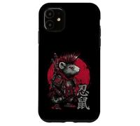 Samurai Rat - Japanese Dark Art Motif Case for iPhone 11