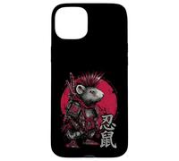 Samurai Rat - Japanese Dark Art Motif Case for iPhone 15 Plus