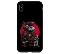 Samurai Rat - Japanese Dark Art Motif Case for iPhone XS Max