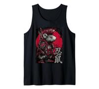 Samurai Rat - Japanese Dark Art Motif Tank Top